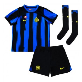Inter Milan Lautaro Martinez #10 Domaci Dres za djecu 2023-24 Kratak Rukav (+ Kratke hlače)